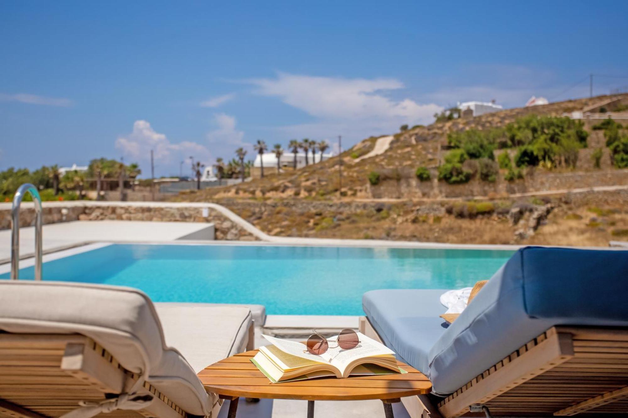 Aqua Breeze Seaview Pool Suites Mykonos Mykonos Town Exteriér fotografie