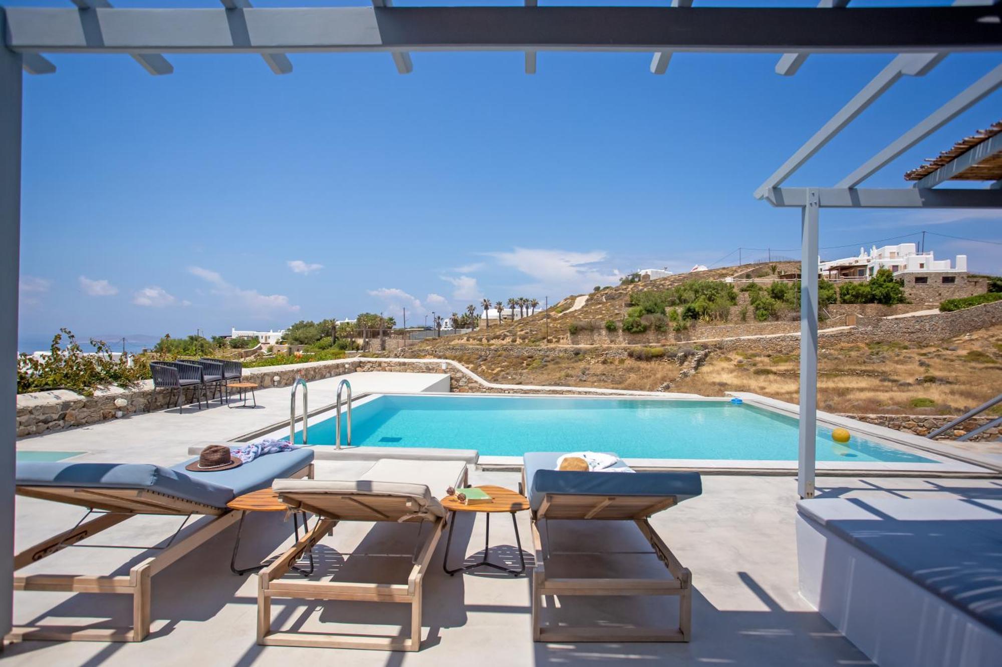 Aqua Breeze Seaview Pool Suites Mykonos Mykonos Town Exteriér fotografie