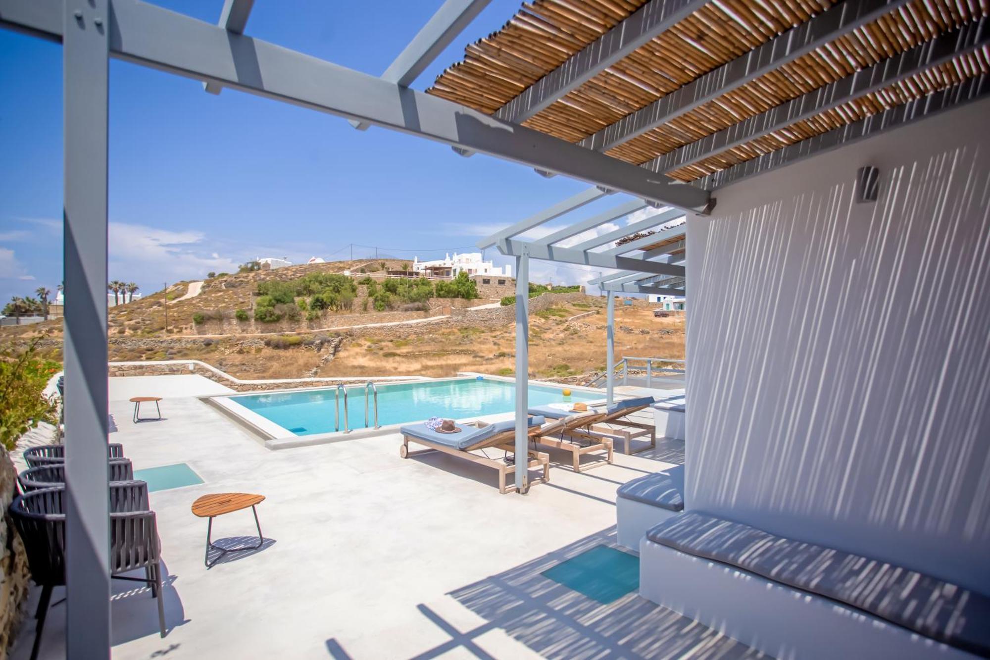 Aqua Breeze Seaview Pool Suites Mykonos Mykonos Town Exteriér fotografie