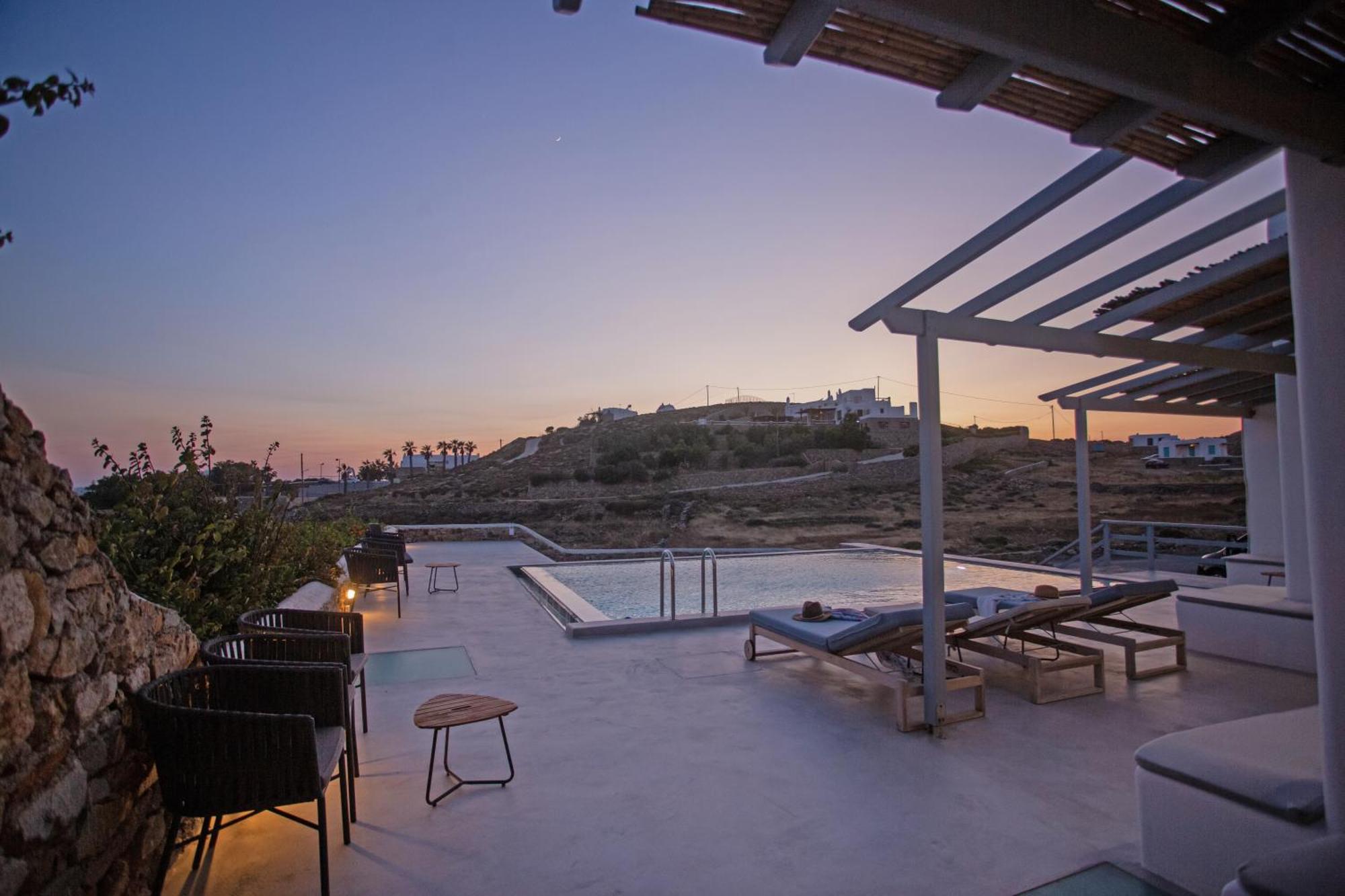 Aqua Breeze Seaview Pool Suites Mykonos Mykonos Town Exteriér fotografie